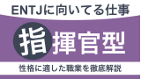 ENTJに向いてる仕事は？指揮官型の性格に適した職業を徹底解説