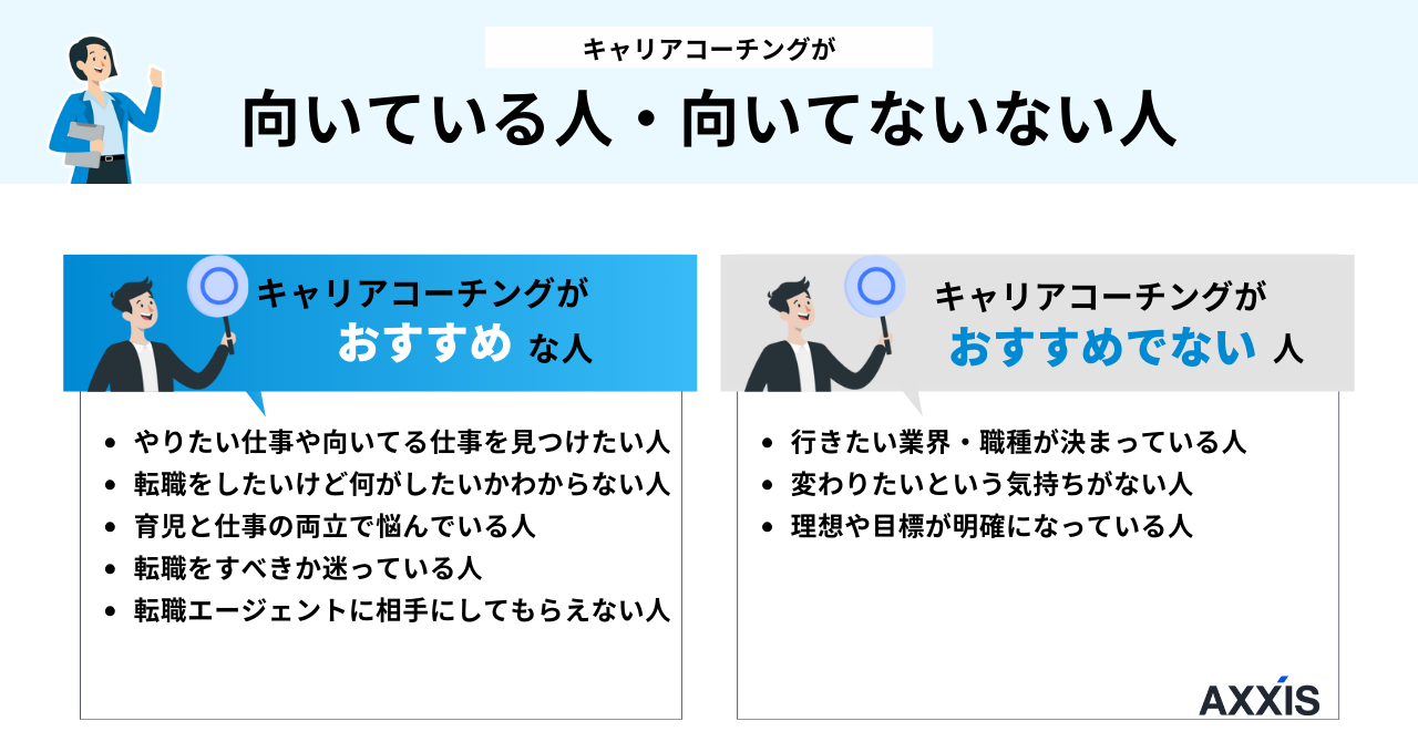 キャリアコーチング 向いている人