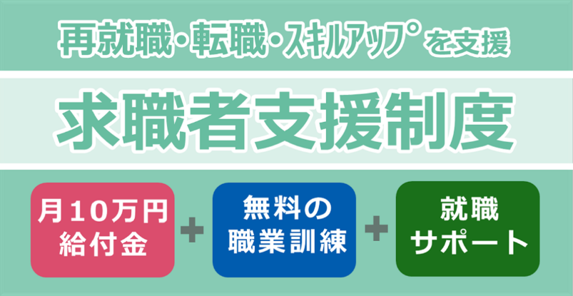 厚生労働省「求職者支援制度のご案内」
