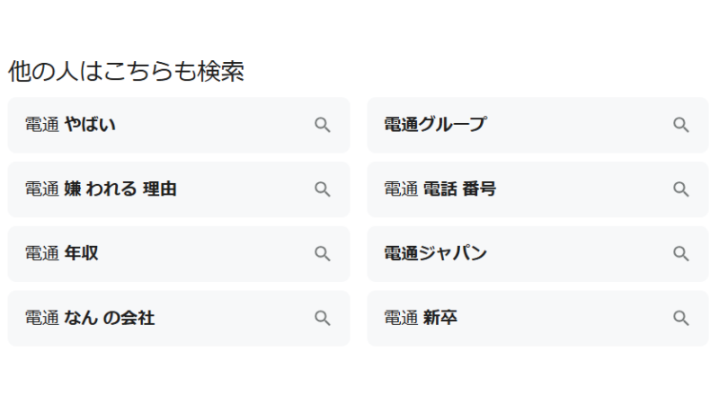 電通 関連ワード