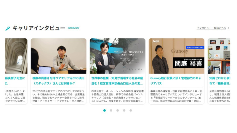 ヒュープロのインタビュー記事