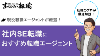 社内SE転職に強い転職エージェントおすすめ12選｜出身業界別の選び方